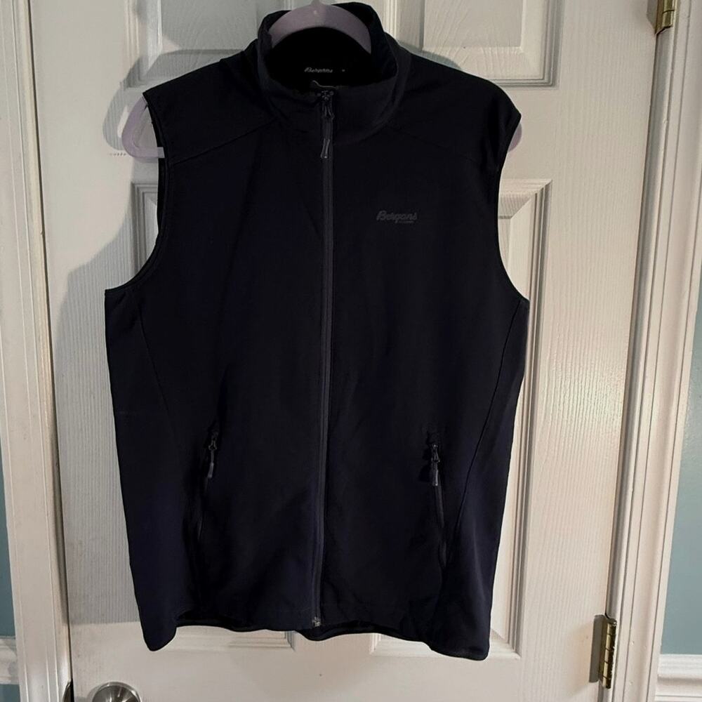 Bergans of Norway Ramberg Softshell Vest Men M Black Outdoor Hiking 7084